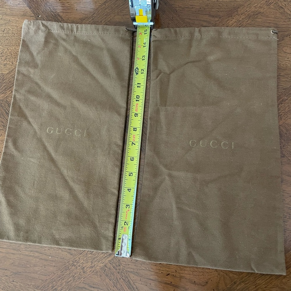 Authentic Gucci dust bag.